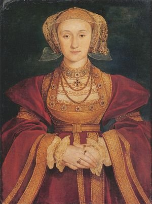 Portret van Anna van Kleef.